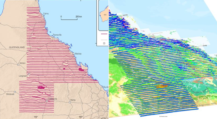 North East Queensland AusAEM Survey flown by Xcalibur Smart Mapping